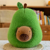 М`яка іграшка Капібара з авокадо 35 см M-9910