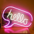 Світильник неоновий Hello