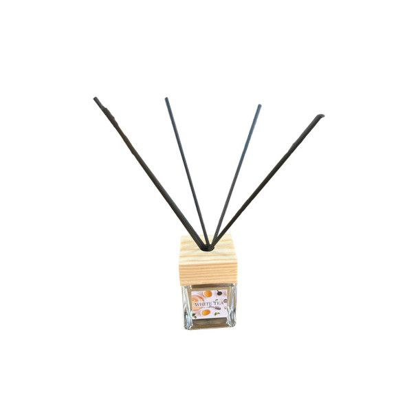 Аромадифузор з дерев`яною кришкою White Tea