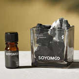 Набір для ароматерапії з натурального каменю Чорний M-9858