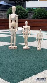 Дерев`яна людина 30см M-10498