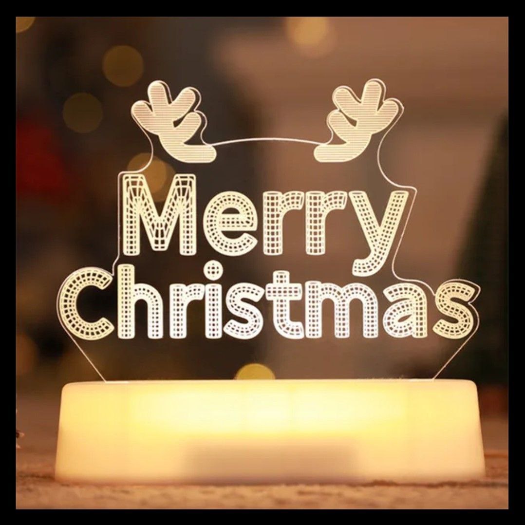 Світлодіодний декор Merry Christmas