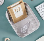 Кошик для зберігання малий білий