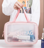 Дорожня косметичка Washbag рожева