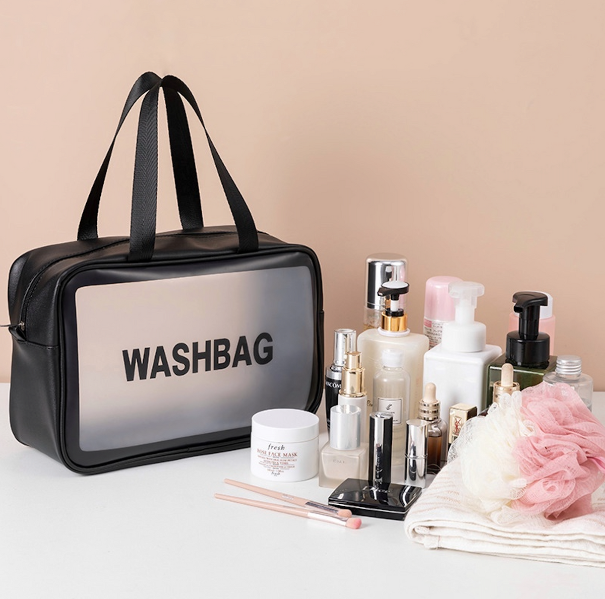 Дорожня косметичка Washbag чорна