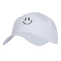 Кепка з малюнком Smile біла