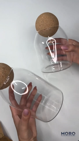 Скляна ємність 800 мл M-2735-M