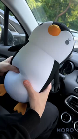 Подушка пінгвін сіра M-3055G