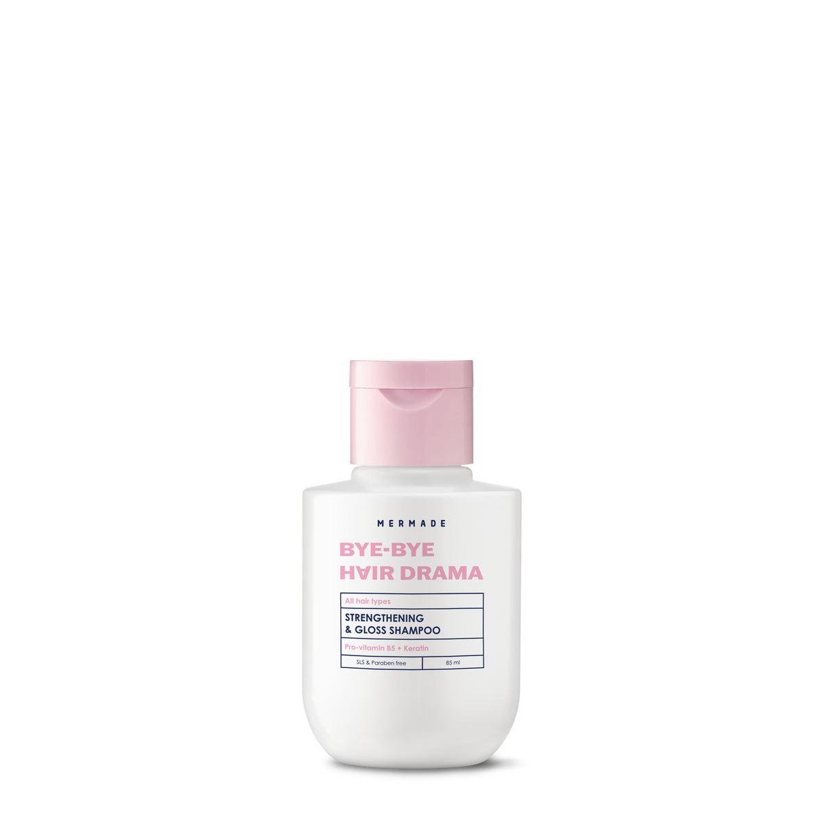 Шампунь для зміцнення та сяйва волосся MERMADE Keratin Pro-vitamin B5 85 мл