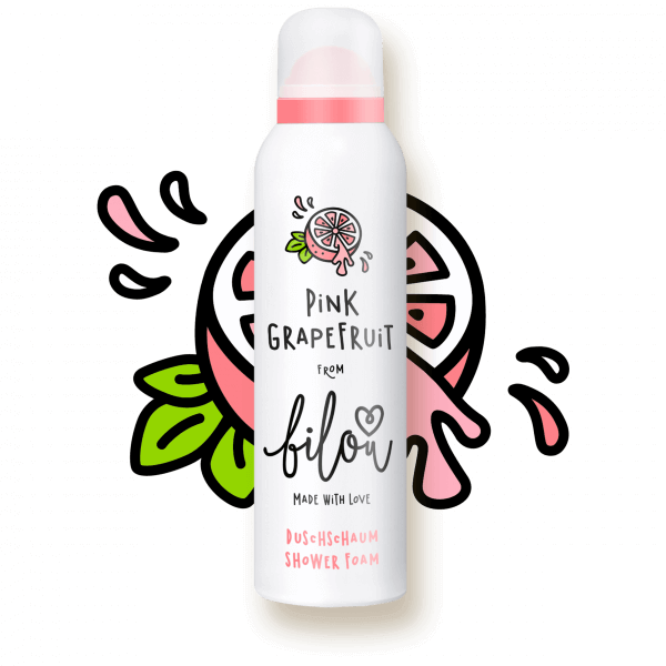 Пінка для душу Bilou Pink Grapefruit 200 мл