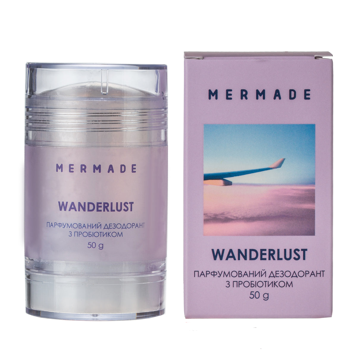 Парфумований дезодорант з пробіотиком MERMADE Wanderlust 50 мл