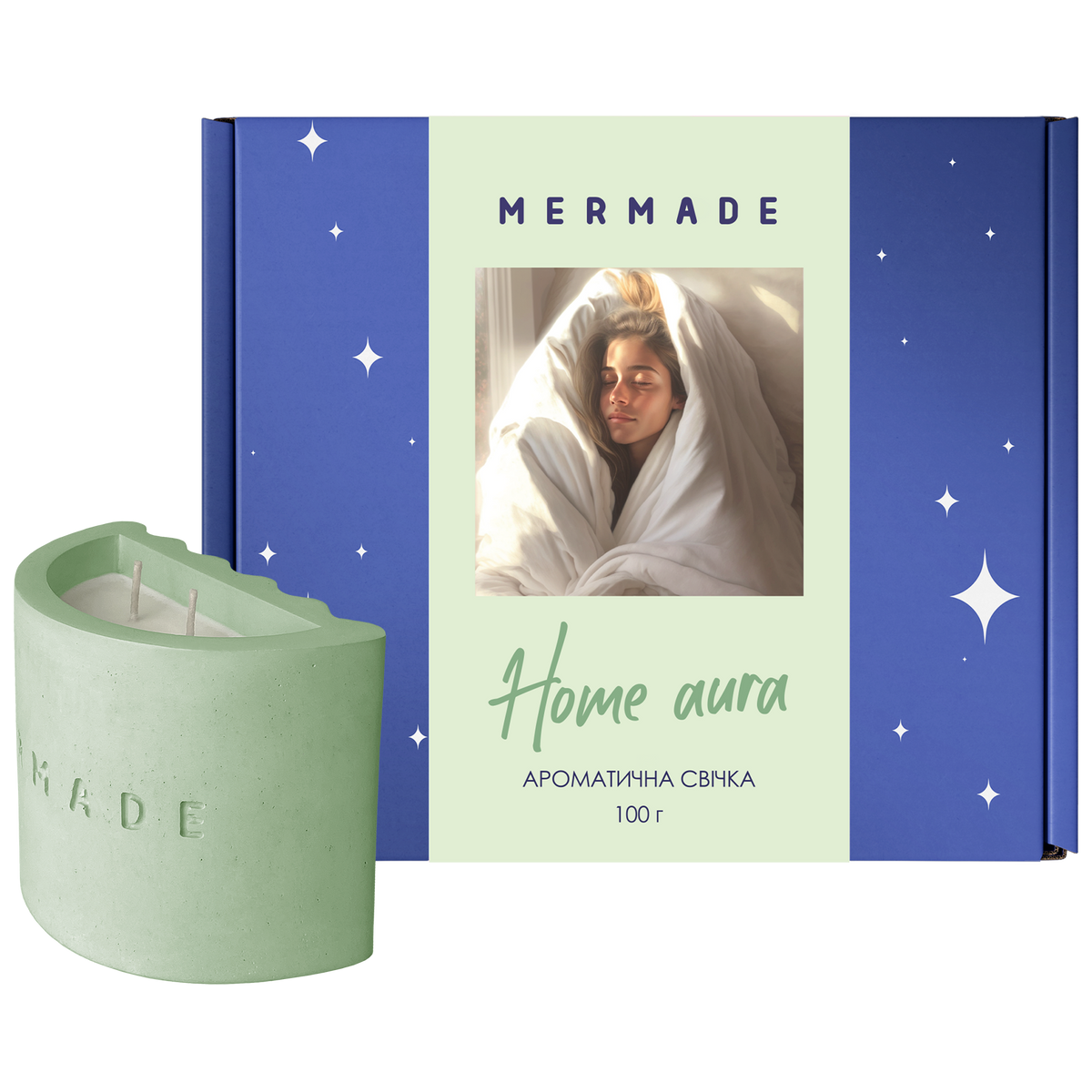 Ароматична свічка MERMADE Home Aura 100 г
