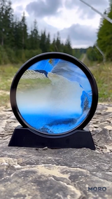 Пісочна картина 3D синя M-4942