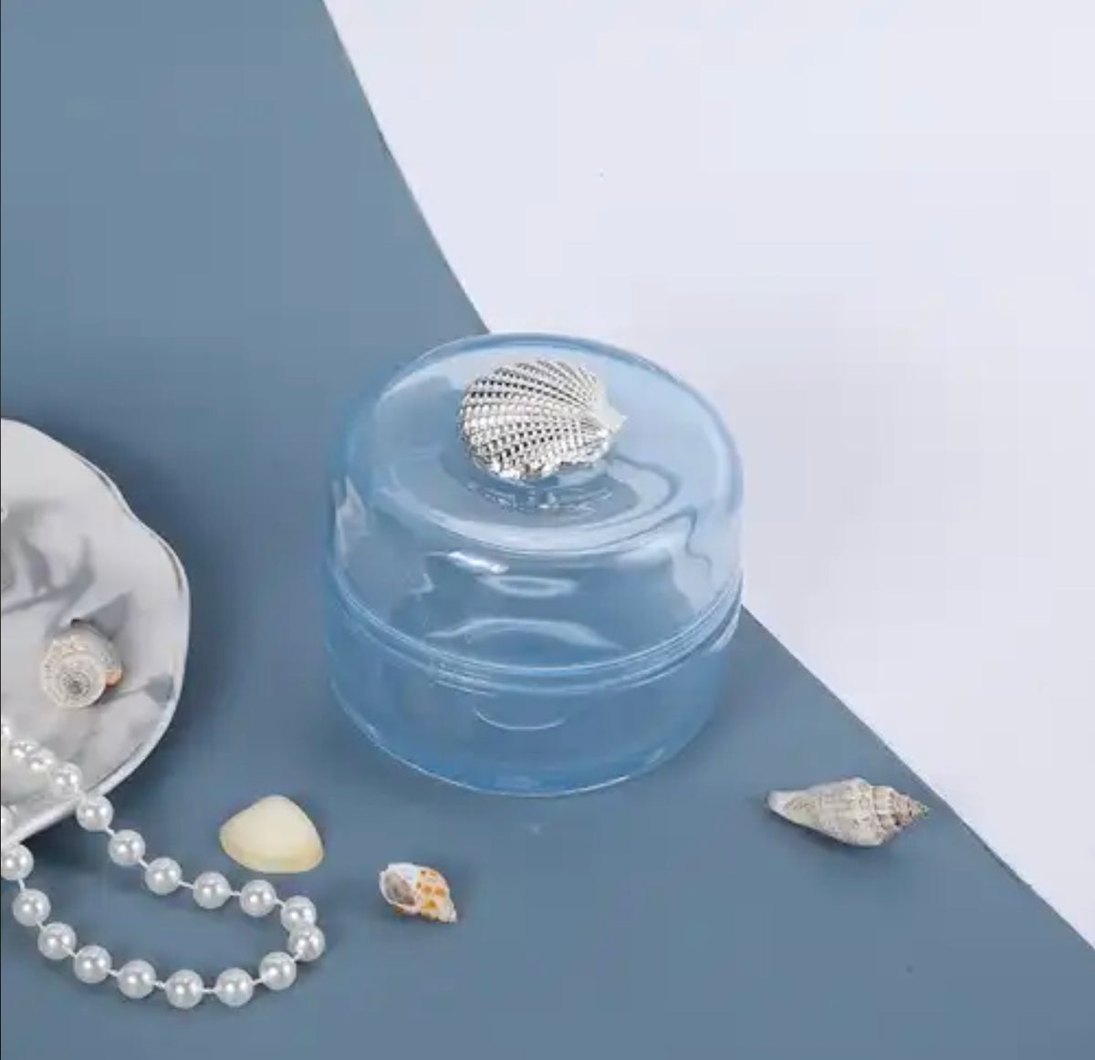 Ємність Sea shelds блакитна