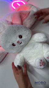 М`яка іграшка 2в1 Зайчик-Полуничка