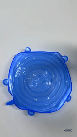 Набір силіконових кришок для посуду M-9162