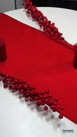 Декоративна гілка калини 60 см M-9338-60