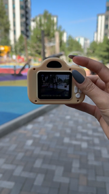 Дитячий цифровий фотоапарат блакитний