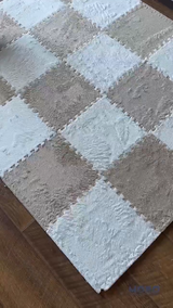 Килим-пазл м`який Беж M-9527-A