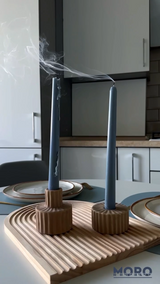 Набір керамічних свічників