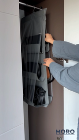 Органайзер для сумок підвісний двосторонній чорний M-9681BL