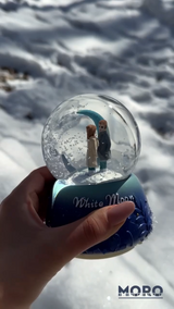 Кришталева музична куля Закохані M-9727