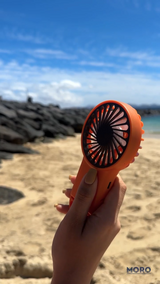 Портативний міні-вентилятор Помаранчевий M-9741O