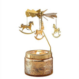 Ароматна свічка-карусель Конячка M-9849