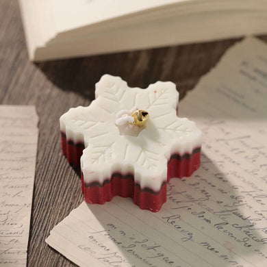 Новорічна свічка Сніжинка M-9918