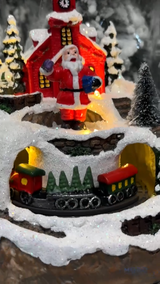 Новорічна карусель Санта M-9931