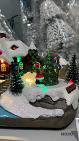 Новорічна карусель Ковзанка M-9932