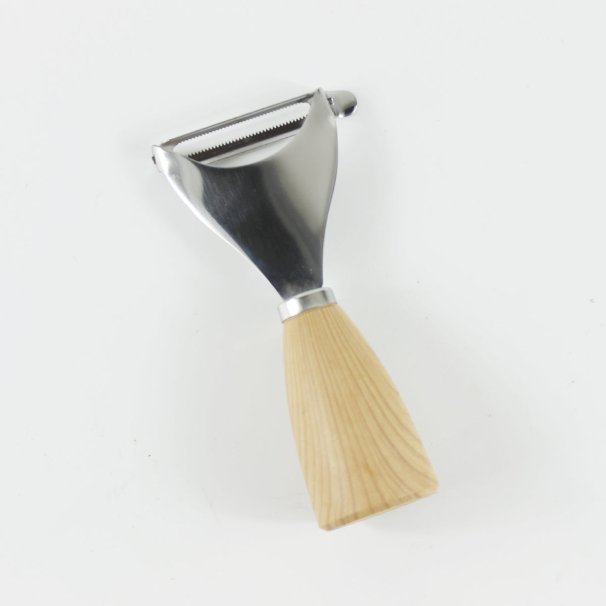 Овочечистка з дерев`яною ручкою