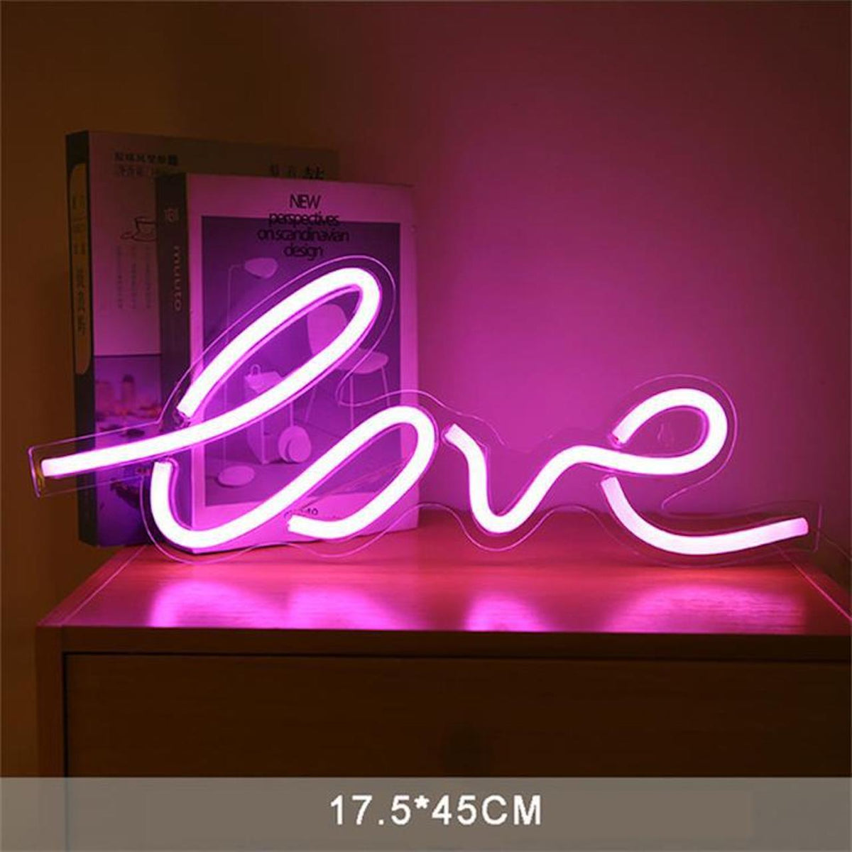 Світильник неоновий Love