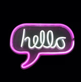 Світильник неоновий Hello
