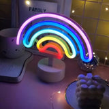 Світильник неоновий Веселка