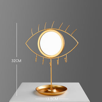 Дзеркало на металевій підставці Око 32см M-2453