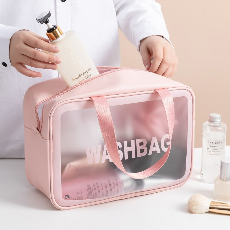 Дорожня косметичка Washbag рожева