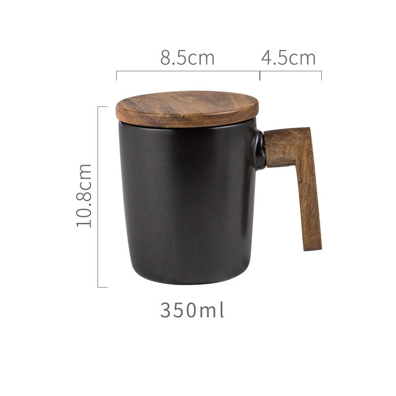 Чашка Wood Black