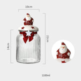 Банка для зберігання Новий рік 300 мл M-5711