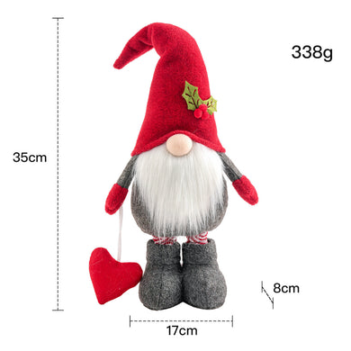 Іграшка Гном в червоному ковпачку з бородою M-4921-1