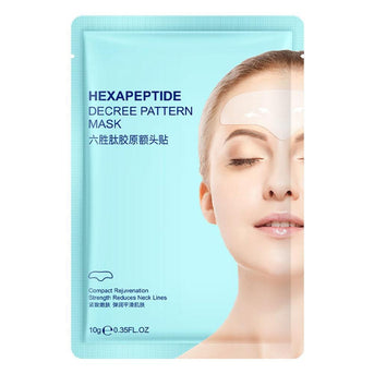 Пептидна розгладжуюча маска-патч для лоба