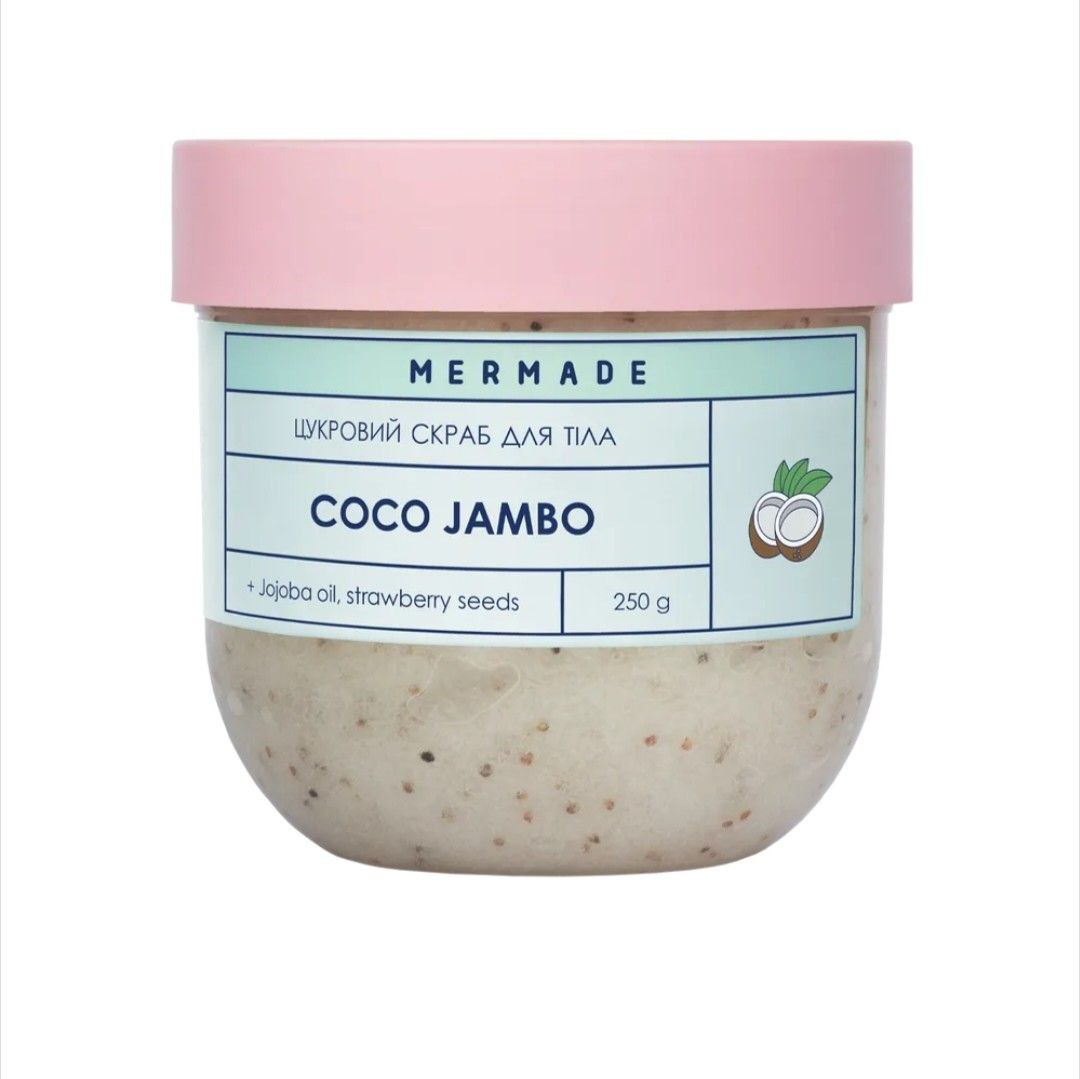 Цукровий скраб для тіла MERMADE Coco Jambo 250 г