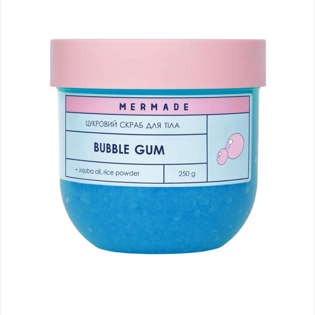 Цукровий скраб для тіла MERMADE Bubble Gum 250 г