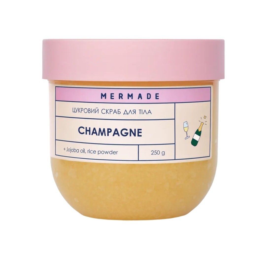 Цукровий скраб для тіла MERMADE Champagne 250 г
