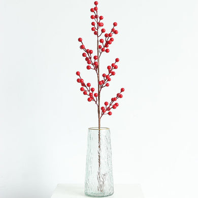 Декоративна гілка калини 75 см M-9338-75