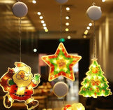 Світлодіодна прикраса на присосці Зірка