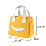 Термосумка для ланчу smile жовта M-5018Y