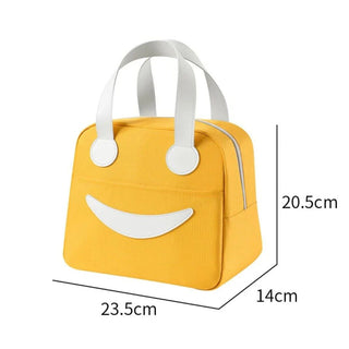 Термосумка для ланчу smile жовта M-5018Y