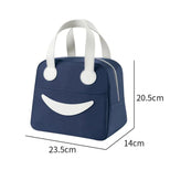 Термосумка для ланчу smile синя M-5018DB