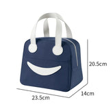 Термосумка для ланчу smile синя M-5018DB